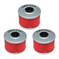 3pcs Oil Filters For Kawasaki KLX110 KLX140 KLX250 R/S/SF KLX300R KX450F KFX450R