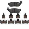 Front & Rear Brake Pads for Yamaha MT-01 (6 Piston radial Caliper) 2007-2009