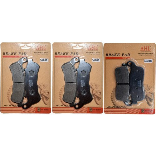 Front & Rear Brake Pads For Honda Vfr 1200 Crosstourer VFR1200X 2012-2017