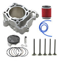 77mm Cylinder Head Piston Valves Rebuild Kit For Yamaha YZ250F WR250F 2001-2013