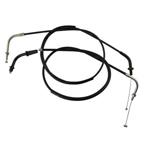 Pull Push Throttle Cables for Yamaha XV250 Virago 250 V-Star Route 66 1988-2021