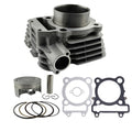 For 2008-2013 Yamaha Raptor 250 YFM250R 74mm Cylinder Piston Top End Gaskets Kit