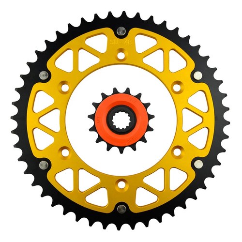 15T Front 48T Rear Sprockets For Suzuki RM125 RM250 DRZ250 RMZ250 DRZ400 E/S/SM
