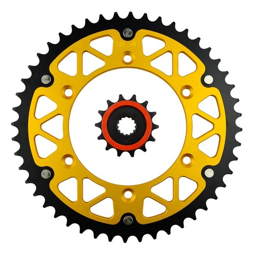 14T-48T Front Rear Sprockets For Suzuki DRZ400 E/S/SM 2001-2023 RM250 1998-2008