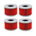 4X Oil Filters For Honda Pioneer 700 CB400T CM400 CM450 CX500 Rincon Trx 500 680