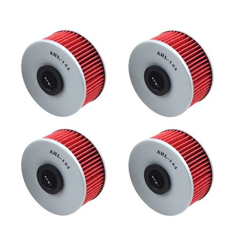 4X Oil Filters For Yamaha FZR400R XS400 XJ550 FJ600 XJ600 XJ650 Seca XJ750 XJ900