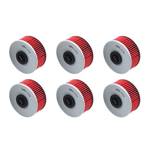 6X Oil Filters For Yamaha FZR400R XS400 XJ550 FJ600 XJ600 XJ650 Seca XJ750 XJ900