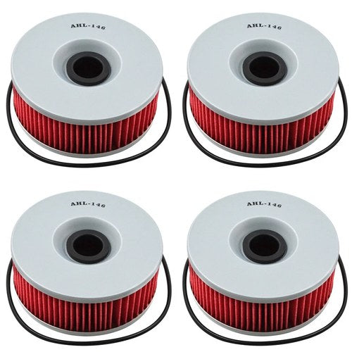 4 Pack Oil Filter for Yamaha XJ 1100 Maxim XS1100 XS750 XS850 VMX1200 V-Max 1200