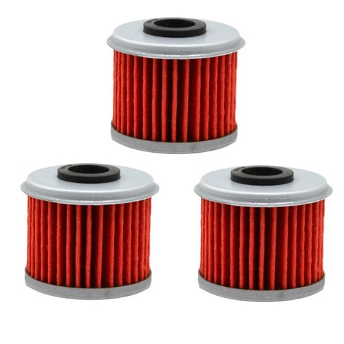 3X Oil Filters For Honda CRF150R CRF150RB CRF250R CRF250X CRF450R CRF450X
