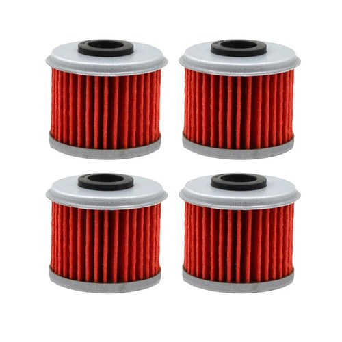 4X Oil Filters For Honda CRF150R CRF150RB CRF250R CRF250X CRF450R CRF450X