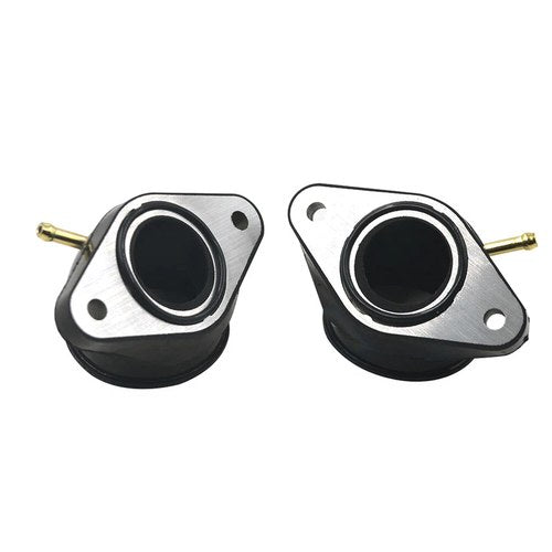 2X Carburetor Manifold Intake Boots for Yamaha Virago XV535 88-01 XV500 92-98