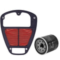 For Kawasaki Vulcan 900 VN900 2006-2023 Air Filter & Oil Filter Kit