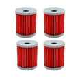 4X Oil Filters For Arctic cat 250 300 Suzuki LTF160 LTF250 DRZ125 Yamaha YP400