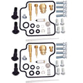 2 Sets for Yamaha V-Star 1100 XVS1100 1999-2009 Carburetor Repair Rebuild Kit