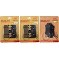 3 Pairs Front & Rear Brake Pads for Ducati Multistrada 950 1200 1260
