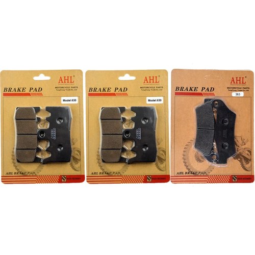 3 Pairs Front & Rear Brake Pads for Ducati Multistrada 950 1200 1260