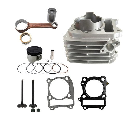 For 86-17 Suzuki DR200 DR200S DR200SE Cylinder Piston Gaskets Valve ConRod Kit