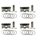 4 Sets Piston & Piston Rings Kit for Honda CBR954RR 2002-2003 Std Bore 75mm