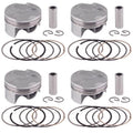 4 Sets Piston & Rings Kit 67.5mm +50 for Honda CBR600RR CBR600 F5 2003-2006