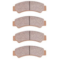 2 Pairs Front Brake Pads For CF Moto CForce 400 450 500 520 600 625 800 850 1000