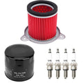 Tune Up Kit For 1987-2000 Honda XL600V Transalp 600 Air Oil Filters Spark Plugs