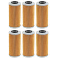 6 Packs Oil Filters for BMW G450X 2009-2012