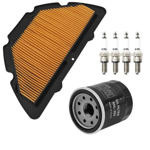 Tune Up Kit For 2004-2006 Yamaha YZF-R1 YZFR1 Air Oil Filter Spark Plug