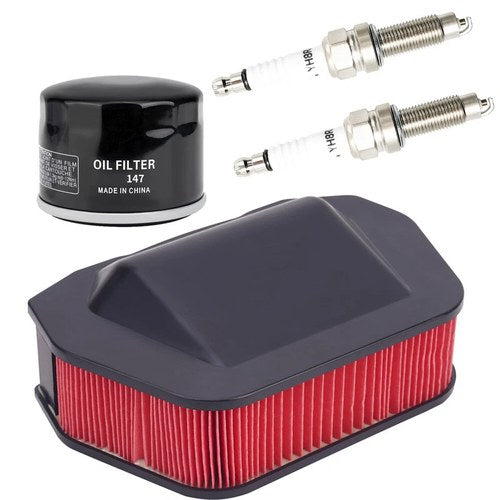 Tune Up Kit For Yamaha XVS1300 V-Star 2007-2009 Air Oil Filter Spark Plugs