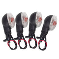4X Turn Signal Indicator Light For Kawasaki EX250 Ninja 250 250R KLX250 S/SF