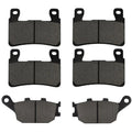 Front Rear Brake Pads For Honda CBR600F4 CBR929RR CBR900RR CB1300S VTR1000 SP