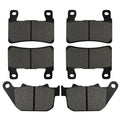 Brake Pads For Harley Sportster 1200 XR1200 XR1200X 2008-2012 Front & Rear Set