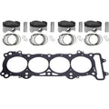 Piston & Top-End Gasket Rebuild Kit for 2008-2016 Honda CBR1000RR - 76mm