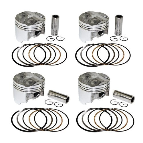 4X Piston & Rings Kit Std 55mm For Honda CB400 CBR400 CBR23 NC23 CBR29 NC29 NC30