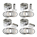 4X Piston & Rings Kit 55.25mm For Honda CB400 CBR400 CBR23 NC23 CBR29 NC29 NC30