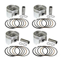 4X Piston & Rings Kit 55.75mm For Honda CB400 CBR400 CBR23 NC23 CBR29 NC29 NC30