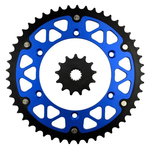 For Yamaha YZ125 1999-2004 WR125 1999-2003 13T Front & 49T Rear Sprockets Kit