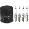 Tune Up Kit Oil Filter Spark Plugs For Honda VT1100 Shadow 1100 1989-2007