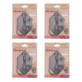 F&R Brake Pads for John Deere Xuv 620i 625i 825i 850 D Gator Diesel Petrol 10-11