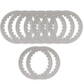 9pcs Clutch Steel Plates Kit for 250 350 SX-F XC-F 11-18 59032010200 59032010100