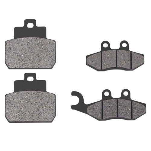 Front Rear Brake Pads for Piaggio X8 125 2004-2007 X8 250 2005-2007 X9 250 05-06