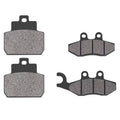 Front Rear Brake Pads for Piaggio X8 125 2004-2007 X8 250 2005-2007 X9 250 05-06
