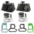 F&R Cylinder Piston Top End Gaskets For Yamaha XV250 V-Star Route 66 Virago 250