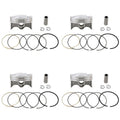 4 Sets For 2008-2020 Yamaha YZF-R6 YZFR6 Piston & Rings Kit Bore 67.25MM +25