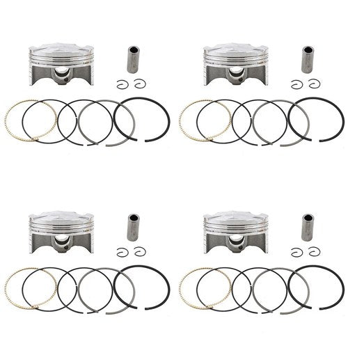 4 Sets For 2008-2020 Yamaha YZF-R6 YZFR6 Piston & Rings Kit Bore 67.5MM +50