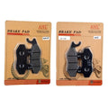 2 Pairs Front & Rear Brake Pads for Kawasaki KL650 KLR650 2008-2015