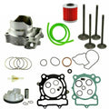 For Kawasaki KX250F 04-08 Suzuki RMZ250 04-06 Cylinder Piston Gasket Valves Kit