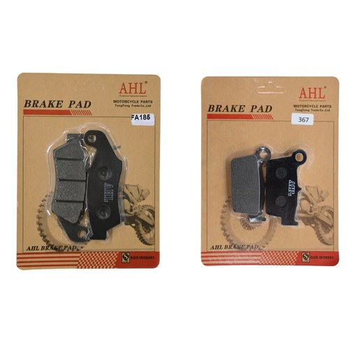 Front & Rear Brake Pads for Kawasaki KX250F 04-16 KX450F 06-17 KLX450R 08-17