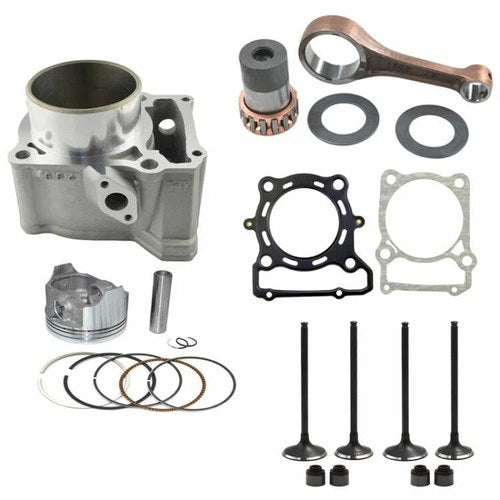 For Kawasaki KLX250 93-14 KLX300R 96-07 Cylinder Piston Connecting Rod Valve Kit