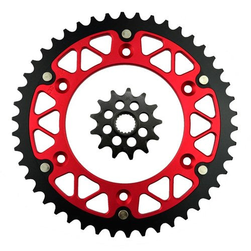 13T Front & 46T Rear Sprockets For Honda CR125R 1987-2003 CRE125R Enduro 02-03