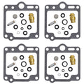 4 Sets Carburetor Repair Kit for Yamaha XJ700X Maxim X 700 XJ750 FJ1100 FJ1200